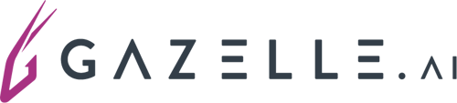Gazelle Logo Pink Grey